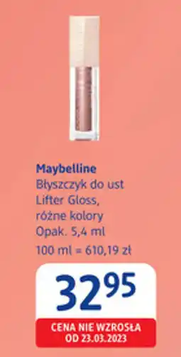 dm drogerie markt Maybelline Błyszczyk do ust Lifter Gloss oferta