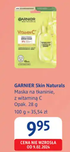 dm drogerie markt GARNIER Skin Naturals Maska na tkaninie z witaminą C oferta
