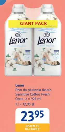 dm drogerie markt Lenor Płyn do płukania tkanin Sensitive Cotton Fresh oferta