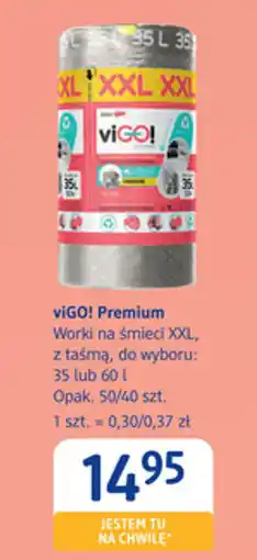 dm drogerie markt VIGO! Premium Worki na śmieci XXL oferta