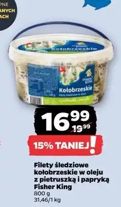 Netto Filety śledziowe kołobrzeskie Fisher King oferta
