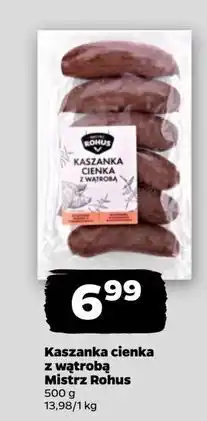 Netto Kaszanka cienka Mistrz Rohus oferta