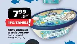 Netto Filety śledziowe w sosie śmietankowym Corsarro oferta