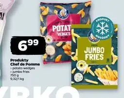 Netto Frytki jumbo Chef De Pomme oferta
