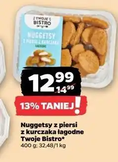 Netto Nuggetsy z piersi kurczaka łagodne Twoje Bistro oferta