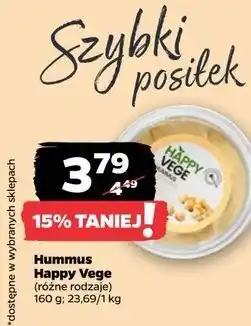 Netto Hummus klasyczny Happy Vege oferta