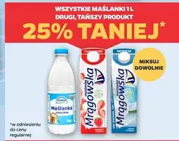 Netto Maślanka truskawkowa Mrągowska oferta