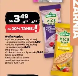 Netto Wafle kukurydziane z solą morską Kupiec oferta