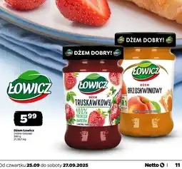 Netto Dżem brzoskwiniowy Łowicz oferta