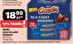 Netto Batoniki w czekoladzie deserowej Grześki Mini oferta