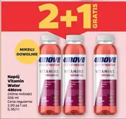 Netto Napój witaminy + minerały 4Move Vitamin Water oferta