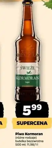 Netto Piwo Kormoran Świeże Niepasteryzowane oferta