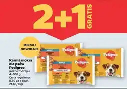 Netto Karma dla psa wybór smaków w galarecie Pedigree oferta