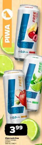 Netto Piwo Lech Free Limonka Z Miętą oferta