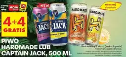 Biedronka Piwo Hardmade lub Captain Jack oferta