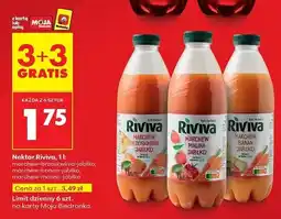 Biedronka Nektar marchew-malina-jabłko Riviva oferta