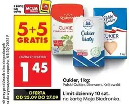 Biedronka Cukier biały Polski oferta