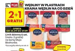 Biedronka Schab wędzony na wiśniowo Kraina Wędlin Na Co Dzień oferta