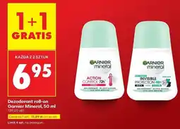 Biedronka Dezodorant black-white colors Garnier Mineral Invisible oferta