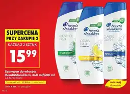 Biedronka Szampon do włosów menthol Head&Shoulders oferta