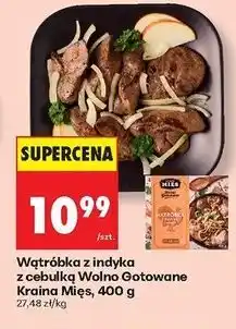 Biedronka Wątróbka z indyka cebulką Kraina Mięs oferta