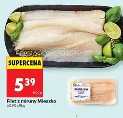 Biedronka Filet z miruny Mieszko Ryby oferta