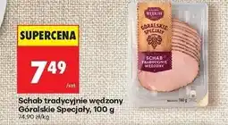 Biedronka Schab tradycyjnie wędzony Kraina Wędlin Góralskie Specjały oferta