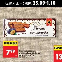 Biedronka Piernik brzozowski Gran-Pik oferta