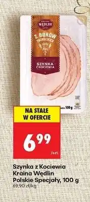 Biedronka Szynka z kociewia borów tucholskich Kraina Wędlin oferta