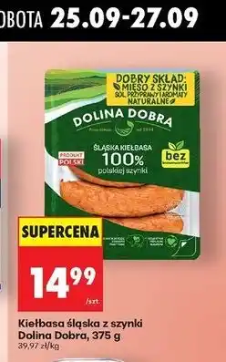 Biedronka Kiełbasa śląska Dolina Dobra oferta