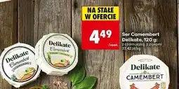 Biedronka Ser camembert z czarnuszką Delikate oferta