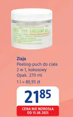 dm drogerie markt Ziaja Peeling-puch do ciała 2 w 1 oferta