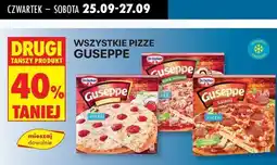 Biedronka Pizza z szynką i pieczarkami Dr. Oetker Guseppe oferta