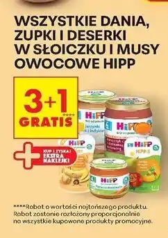 Biedronka Mus banany-gruszki-pomarańcze-mango z ryżem Hipp Bio oferta