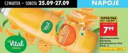 Biedronka Sok mandarynkowy Vital Fresh oferta