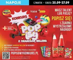 Biedronka Oranżada w proszku strzelająca guma balonowa Hellena oferta