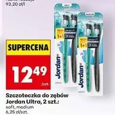 Biedronka Szczoteczka do zębów medium Jordan Ultra Lite oferta