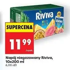 Biedronka Napój multifruit Riviva oferta