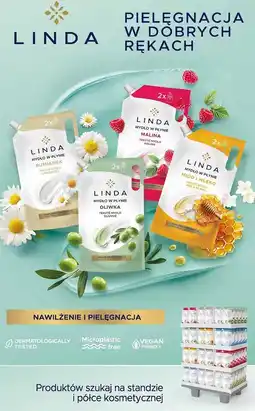 Biedronka Mydło w płynie oliwka Linda oferta