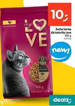 Dealz Karma dla kota z kurczakiem My Love oferta