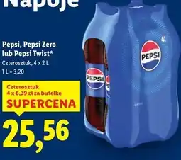 Lidl Pepsi 4 x 2 l oferta