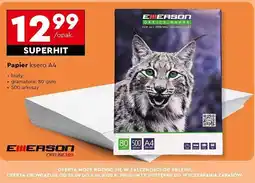 Biedronka Papier ksero a4 Emerson oferta