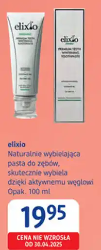 dm drogerie markt Elixio Naturalnie wybielająca pasta do zębów oferta