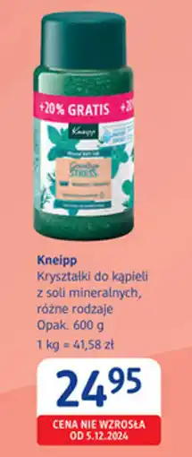 dm drogerie markt Kneipp Kryształki do kąpieli z soli mineralnych oferta