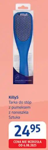dm drogerie markt KillyS Tarka do stóp z pumeksem z nanoszkła oferta