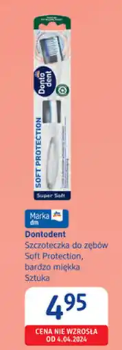 dm drogerie markt Dontodent Szczoteczka do zębów Soft Protection oferta