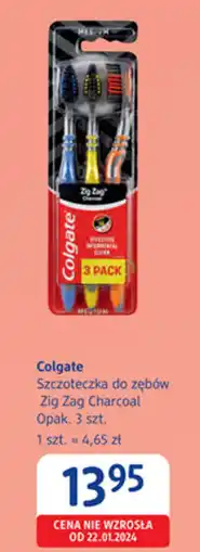 dm drogerie markt Colgate Szczoteczka do zębów Zig Zag Charcoal oferta