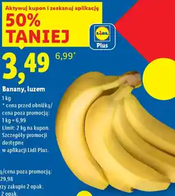 Lidl Banany, luzem oferta
