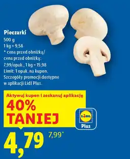 Lidl Pieczarki oferta