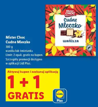 Lidl Mister Choc Cudne Mleczko oferta